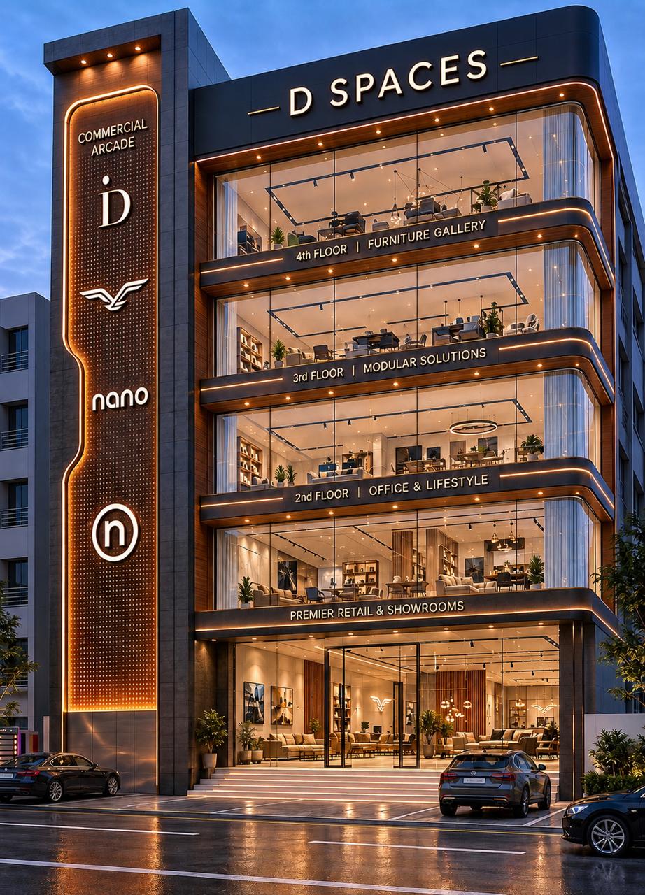 Commercial building project at Habsiguda